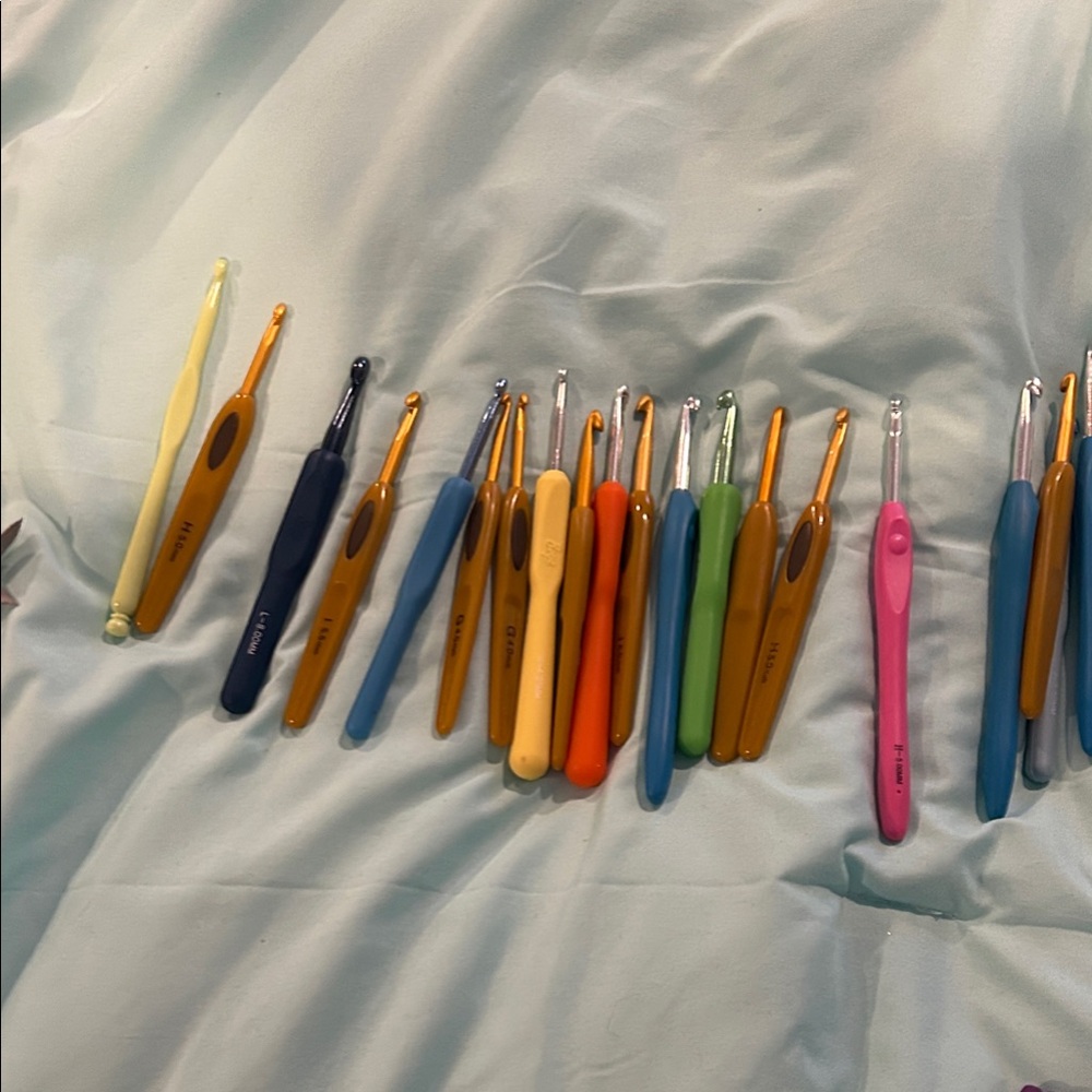 Colorful Crochet Hook Set